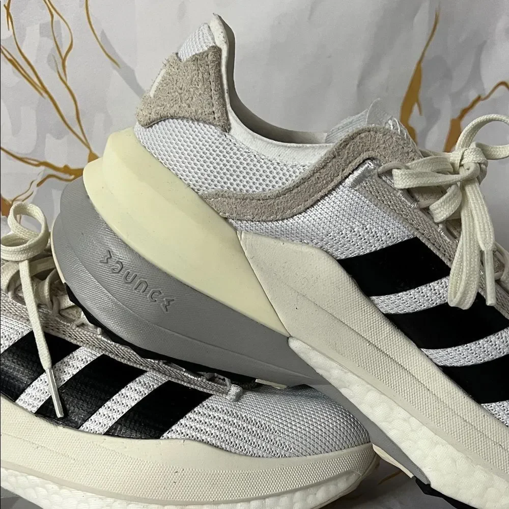 * Adidas Avryn_X sneaker in Cloud White and Core Black